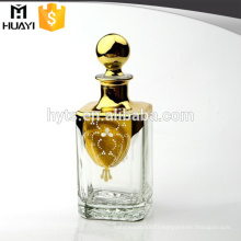 wholesale custom made 200ml square empty Glass Reed Diffuser Bottle decorative